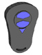 AL-E-008, Transmitter, 915mghz Blue 2 Button, 80h
